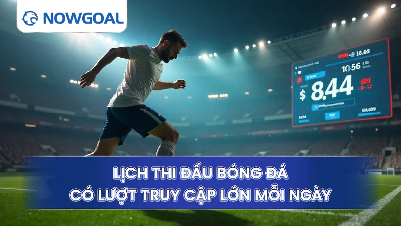 Lịch thi đấu bóng đá có lượt truy cập lớn mỗi ngày